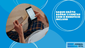 Saque grátis agora! 3 contas com o benefício incluso