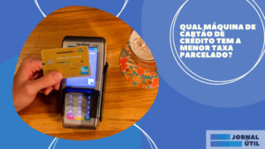 Qual máquina de cartão de crédito tem a menor taxa parcelado?