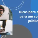 Dicas para estudar para um concurso público